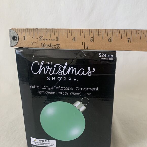 The Christmas‎ Shoppe Extra Large Inflatable Ornament Please Message Before Buy - Picture 10 of 11